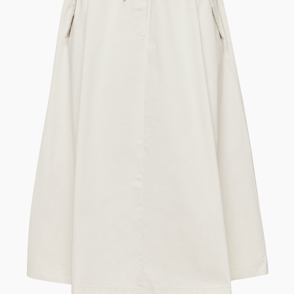 New with Tags; Lighthouse cargo skirt in Matt pearl by Babaton - Picture 2 of 11